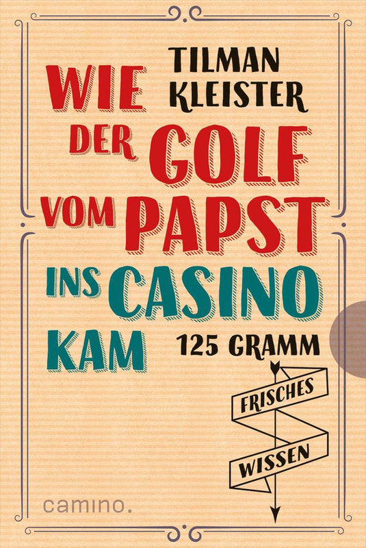 Wie der golf vom papst ins casino kam