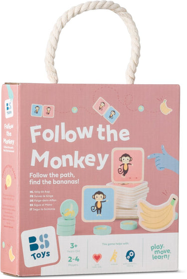 Bs toys – volg de aap – actief leer- en kaartspel – vanaf 3 jaar
