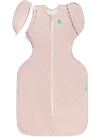 Love to dream ™ babyslaapzak swaddle up™ - inbakeren afbouwen - baby 6-9 maanden - 8.5-11 kg - all season - powder pink