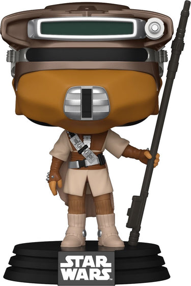 Funko star wars verzamelfiguur return of the jedi 40th anniversary pop! bobble-head leia 9 cm multicolours