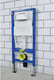 Geberit duofix basic up100 delta inbouwreservoir - voor wand wc - 112cm - 12cm - wandankers - blauw