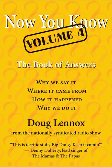 Now you know, volume 4