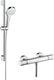 Hansgrohe croma s vario renovatieset - 90 cm - ecostat comfort - thermostaat - select-knop bediening - chroom
