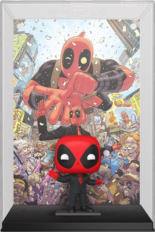 Funko pop comic cover: marvel - deadpool - pop #46