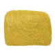 Decoris decoratie sisal h18cm geel