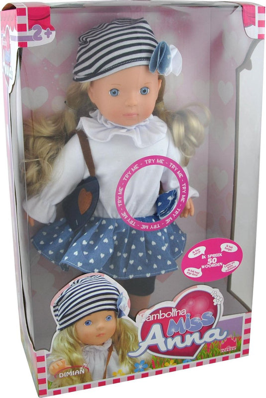 Dimian pop miss anna met 50 woordjes.