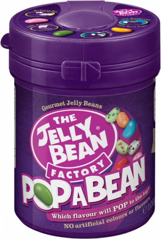 The jelly bean factory 36 mix| pop-a-bean verpakking 100g