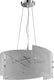 Trio sandrina - hanglamp - wit - excl. 3x e27 4 w - plafondbevestiging - in hoogte verstelbaar