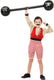 Smiffys - deluxe strong boy kinder kostuum - kids tm 6 jaar - multicolours
