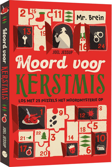 Mr. brein moord - kerstmis - puzzelboek