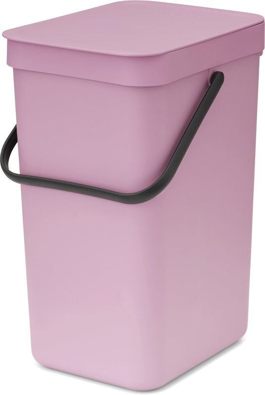 Brabantia sort go prullenbak - 12 l - lilac pink