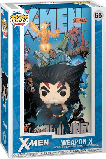 Funko pop comic cover: x-men - weapon x pop #65
