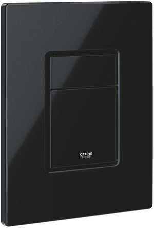 Grohe even bedieningsplaat - glossy zwart