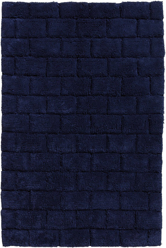 Seahorse metro - badmat - 60x90 cm - indigo
