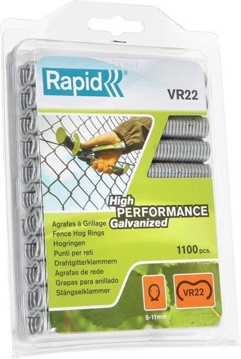 Load image into Gallery viewer, Rapid hogringen - gegalvaniseerd - 5-11 mm - dikte 2 mm - 1100 stuks
