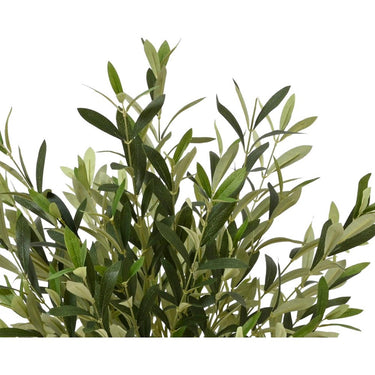 Decoris kunstboom olijfboom in pot 570 bladeren dia45x120cm groen
