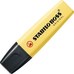 Stabilo boss original pastel - markeerstift - melkachtig geel - per stuk