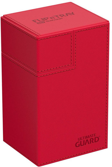 Ultimate guard flip'n'tray 80+ xenoskin - red card boxes