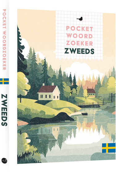 Merkloos sans marque pocket woordzoeker zweeds