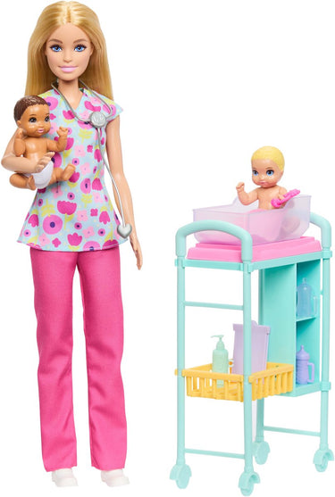 Barbie careers baby dokterpop