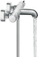 Hansgrohe ecostat 1001 cl opbouw badthermostaat chroom chroom