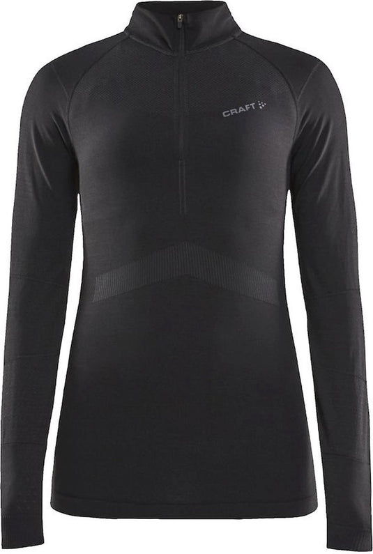 Craft active intensity zip thermoshirt dames - maat xl