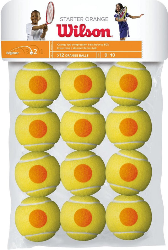 Wilson starter orange balls (1 dozen)