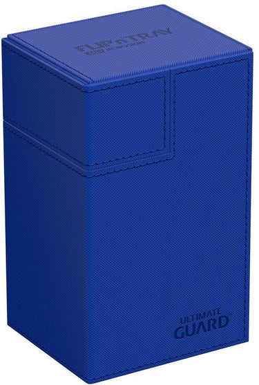 Ultimate guard flip'n'tray 80+ xenoskin - blue card boxes