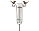 Decoris regenmeter polyresin h115cm met vogels