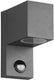 Trio roya - wandlamp - antraciet - excl. 1x gu10 4,9 w - - buitenverlichting - ip44