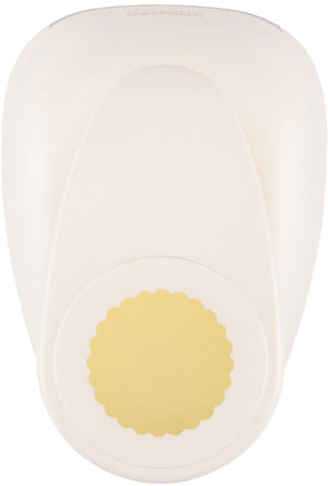 Vaessen creative pons - figuurpons - cirkel geschulpt - ø 7,6 cm