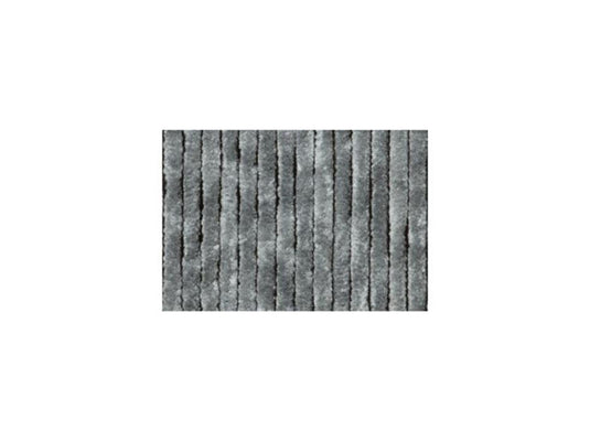 Wicotex kattenstaart deurgordijn 90x220 grijs 100% polypropyleen