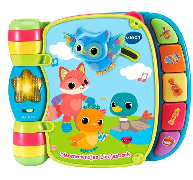 Load image into Gallery viewer, Vtech dierenvriendjes liedjesboek blauw
