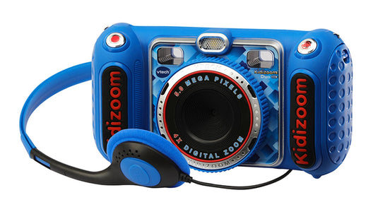VTech KidiZoom Duo DX kindercamera blauw 4-delig