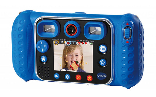 VTech KidiZoom Duo DX kindercamera blauw 4-delig
