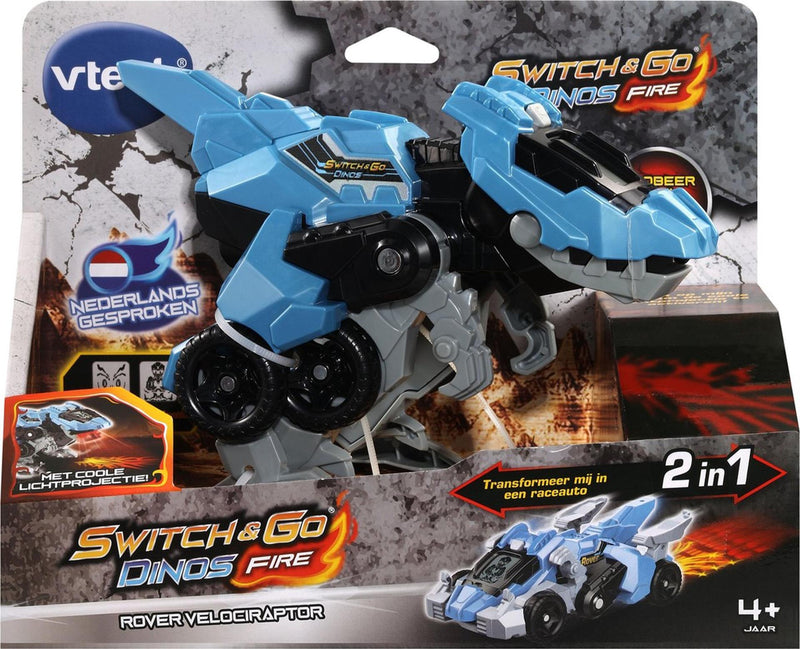 Load image into Gallery viewer, Vtech s g dino's fire rover velociraptor
