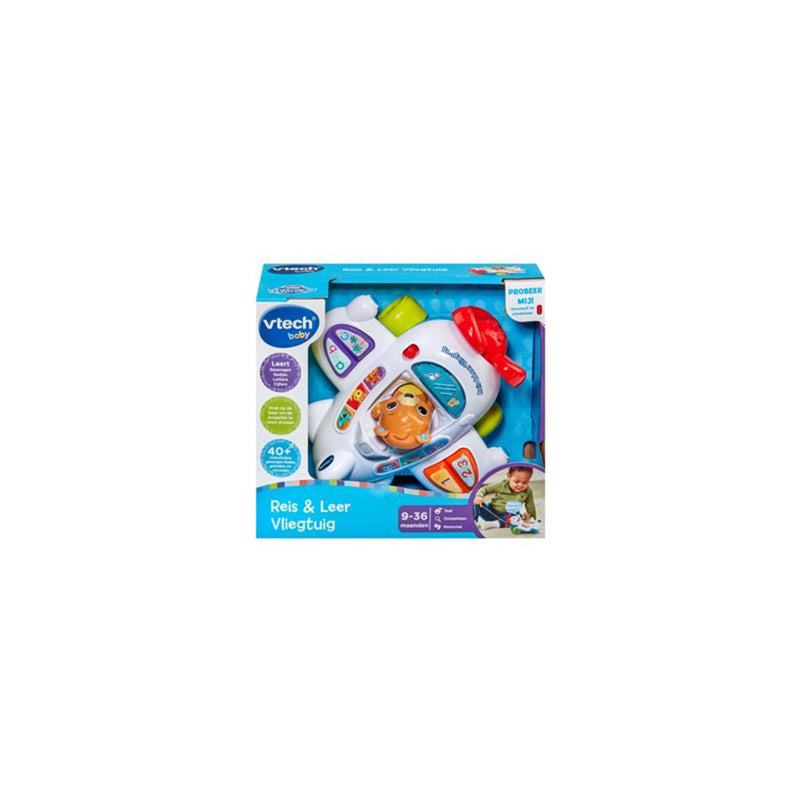 Afbeelding laden in galerijviewer, Vtech reis leer vliegtuig
