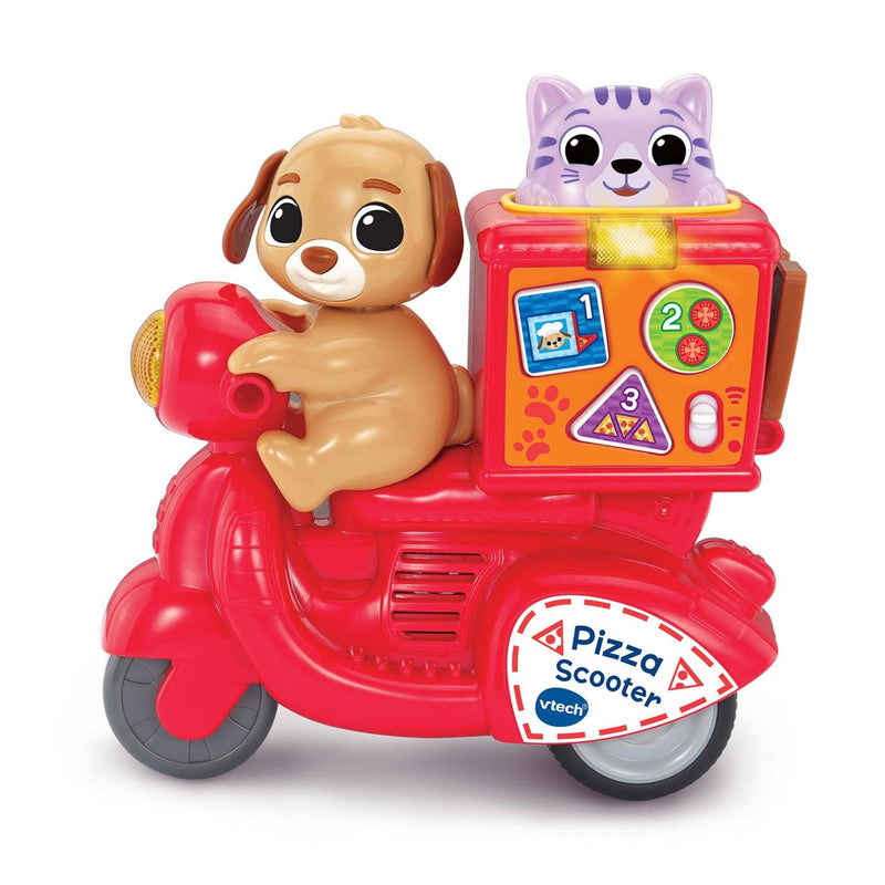 Load image into Gallery viewer, Vtech press go pizza scooter
