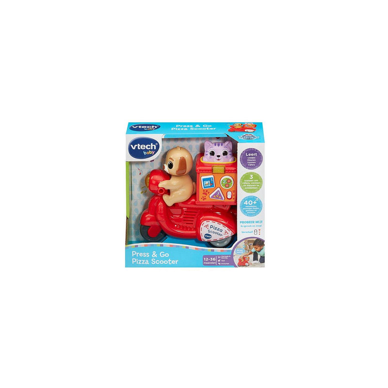 Load image into Gallery viewer, Vtech press go pizza scooter

