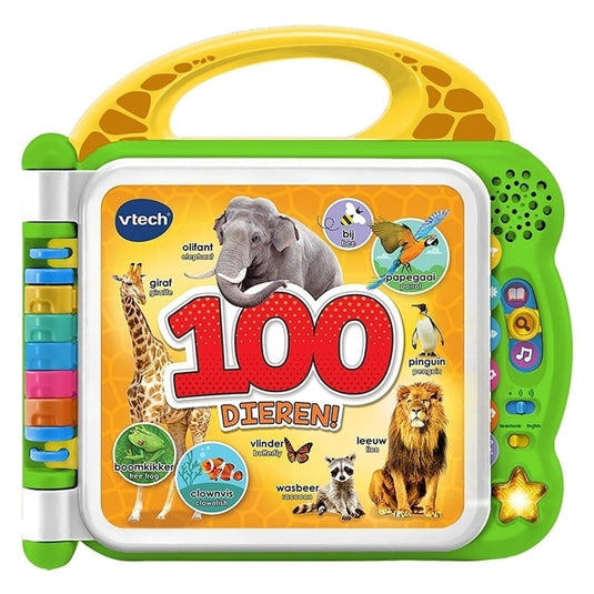 Vtech mijn eerste 100 woordjes - dieren nl-en