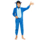 Kostuum stitch onesie (tiener) 10-12 jaar