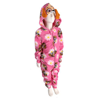 No brand onesie paw patrol roze maat 98-104