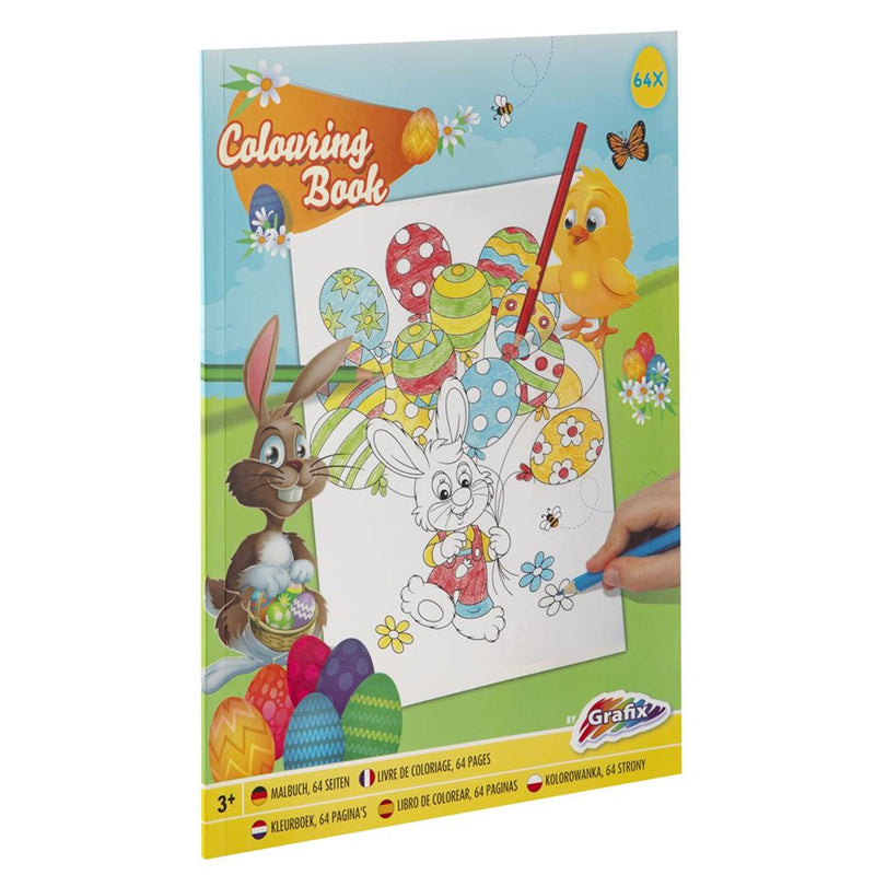 Load image into Gallery viewer, Grafix kleurboek pasen a4, 64pag.
