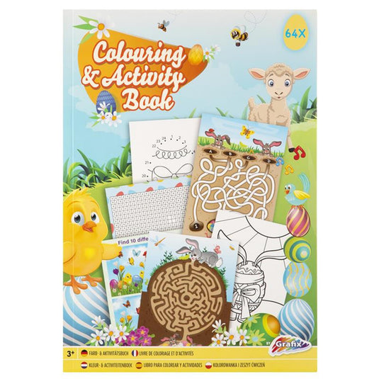 Grafix pasen kleur- en activiteitenboek