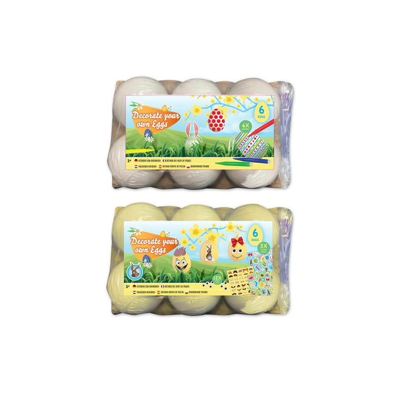 Load image into Gallery viewer, Grafix paaseieren versieren met stickers, 6st.
