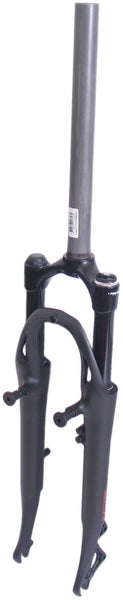 suspension fork 28 inch ATB/MTB 1 1/8 inch matt black