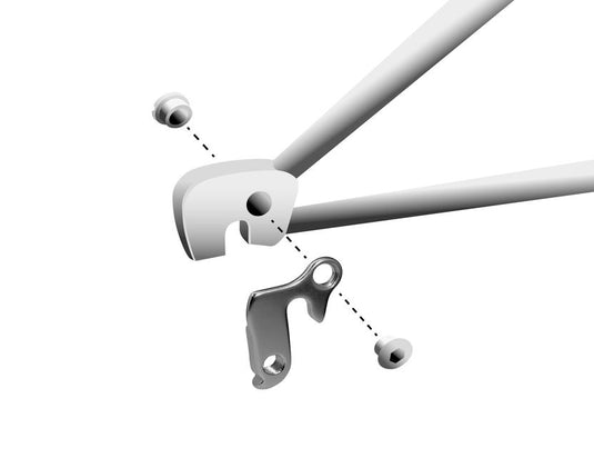 Union derailleurpad GH-001. diverse merken