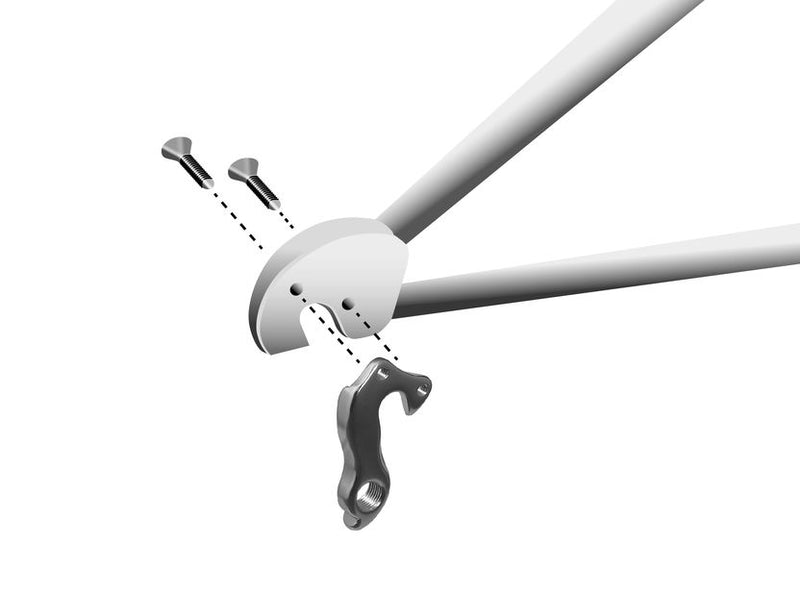 Load image into Gallery viewer, Union derailleurpad GH-072 met schroefset M4x0.7
