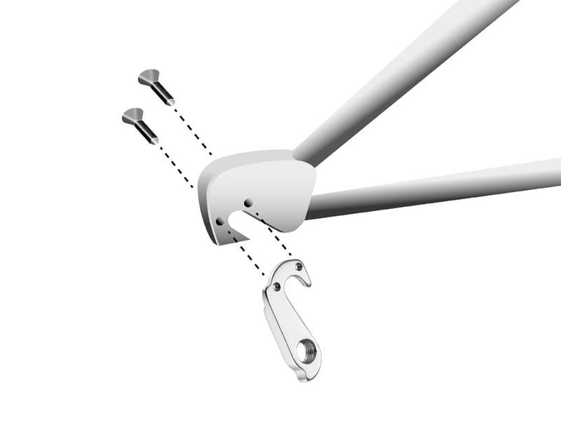 Load image into Gallery viewer, Union derailleurpad GH-158 Cervelo met schroefset
