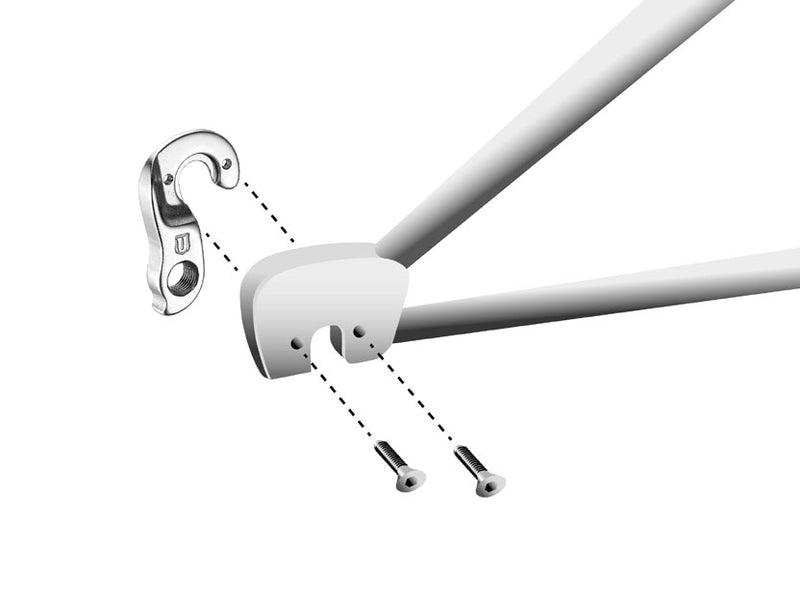 Load image into Gallery viewer, Union derailleurpad GH-161 Trek met schroefset
